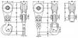 Sizes and diamensions tabele