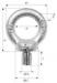 Eye bolt acc. DIN 580 (Galv.)