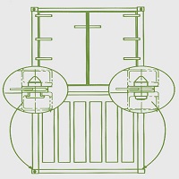 Łącznik zamkowy / Manual Twistlocks